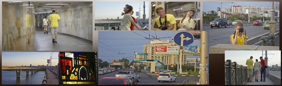 прогулка по Новосибирску метро мост и улицы